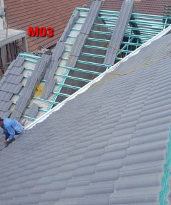 Alternative view of Ngói Thái SCG dạng sóng M03- Platinum Grey
