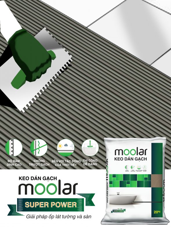 Nhà máy xi măng trắng SCG ra mắt keo dán gạch Moolar - ứng dụng công nghệ mới - Khôi Anh Home