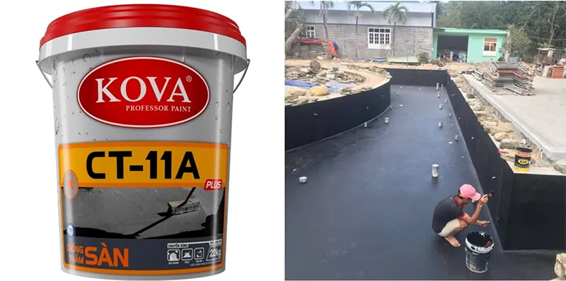 Gợi ý lựa chọn và một số vật liệu chống thấm hồ cá Koi
