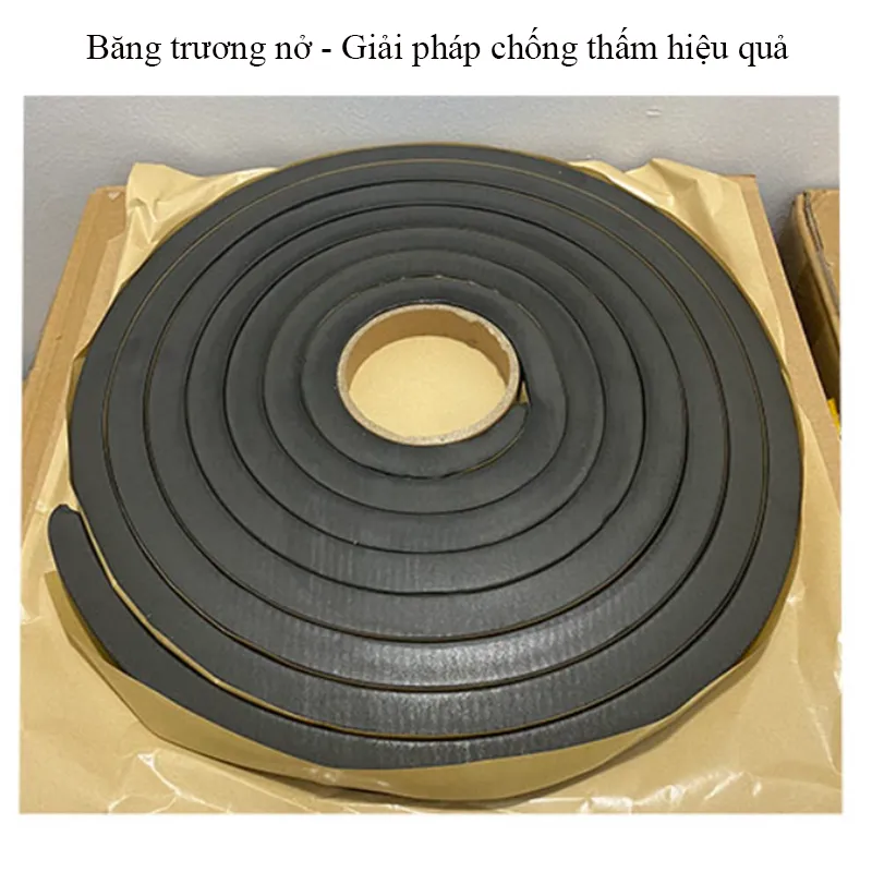 Băng trương nở - Giải pháp chống thấm hiệu quả