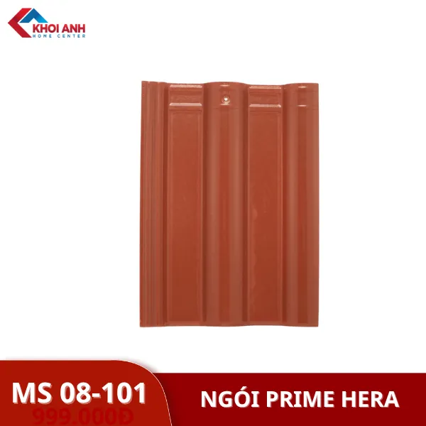Ngói tráng men Prime Hera 08-101 màu đỏ