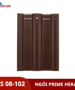Ngói tráng men Prime Hera 08-102 màu nâu chocolate