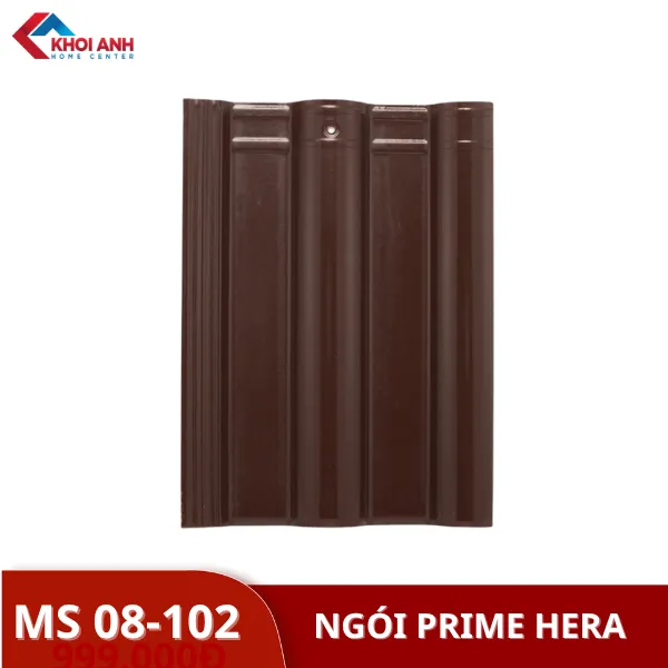 Ngói tráng men Prime Hera 08-102 màu nâu chocolate