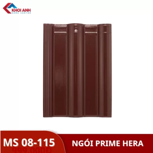 Ngói Tráng Men Prime Hera 08-115 đỏ mận