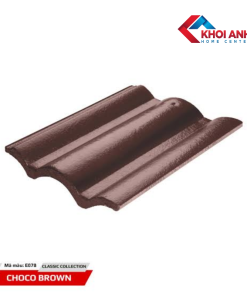 Đặc điểm nổi bật của ngói Thái SCG dạng sóng E078 Choco Brown